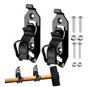 Gear Storage Mount, Utility Tool Rack, Heavy Clamp Holder, 2 Pieces Roof Rack Accessories for Truck Van RV Garden Work Fire Fishing Daily Use Metal Ceiling Bed Organization System