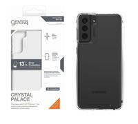 Gear4 Funda Transparente para Samsung Galaxy S21+5g Palacio Cristal D3O Choque