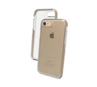Gear4 Funda Transparente Piccadilly con protección Avanzada contra Impactos [Protegida por D3O], Diseño Delgado y Resistente para iPhone 7/8 - Oro