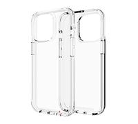 Gear4 ZAGG Crystal Palace - Carcasa Transparente con protección Avanzada contra Impactos (aprobada por D3O), diseño Delgado y Resistente para Apple iPhone 13 Pro, Transparente