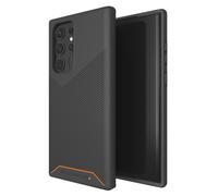 Gear4 ZAGG Denali - Funda negra que destaca el material de protecci?n D3O para Samsung Galaxy S22 Ultra