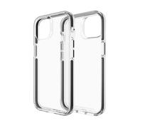 Gear4 ZAGG Santa Cruz Case Sleek Clear Case That Highlights The D3O Protection Material for Apple iPhone 13 Black 702008202