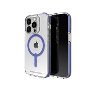 Gear4 ZAGG Santa Cruz Snap D30 Funda Protectora Compatible con iPhone 14 Pro, Delgada, a Prueba de Golpes, Carga inalámbrica, Compatible con MagSafe, (Azul)