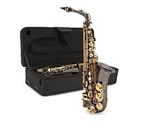 Gear4music Alto Saxofón con Accesorios - Negro &Gold