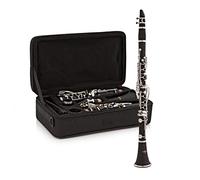 Gear4music Clarinete para principiantes en Si bemol con estuche rígido, cañas y accesorios - Clarinete para estudiantes en Si bemol