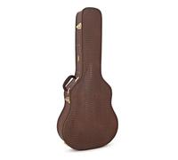 gear4music Estuche de Guitarra Jazz Archtop Deluxe