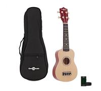 Gear4music - Paquete de ukelele natural