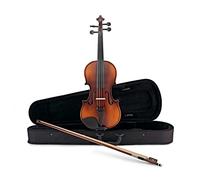 Gear4music Violín Full Size Para adultos principiantes con estuche y arco | Para adultos principiantes, cuerpo de abeto canadiense y arce acabados a mano, cuerdas de acero para una respuesta rápida