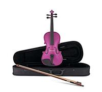 Gear4music Violín Púrpura 1/2 con Arco y Estuche, 7-10 Años | Para niños de 7 a 10 años, cuerpo de arce y abeto canadiense, mentonera ergonómica, acabado brillante pintado a mano