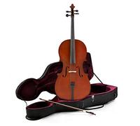 Gear4music Violonchelo tamaño 1/4 con arco y estuche Instrumento para niños de 5 a 7 años