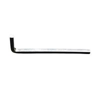 Geardeangloow Llave de cabeza cuadrada universal en forma de L para muebles, fábrica, oficina, 3 mm