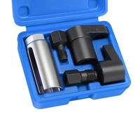 GEAREVER Juego de 5 piezas de sondas lambda para llaves y herramientas de reparación de roscas, 1/2" 3/8" 7/8" 22 mm sonda lambda llave de vaso herramienta inserto, M12 M18