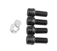 GearHaven Juego de Tuercas de Bloqueo y Llave de Perno de Rueda M14x1.5 8D0601139F Compatible con Beetle (Car) (Car)