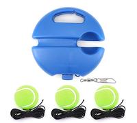 Gearific - Equipo de Entrenamiento de Tenis con Cuerda y 3 Pelotas de Entrenamiento