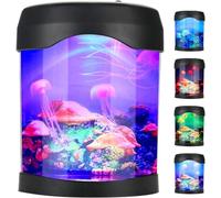 Gearmax® Antecedentes del Acuario de Las Medusas de la simulaci-n luz de la Noche, Vidrio, Multicolor