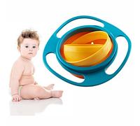Gearmax® Gyro 360 Giratorio para Evitar la Comida rebose, Plato Infantil antiderrames,Gyro Bowl for Kids