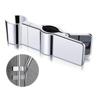 GEARMAX Soporte de Ducha Ajustable, Soporte para Cabezal de Ducha Acero Inoxidable, Soporte para Alcachofa de Ducha Universal, para Barras de Ducha Redondas con un Diámetro de 20-27 mm