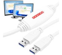 GearMo sin controlador USB 2.0 cable de transferencia de datos para Windows 10/8/7/Vista & XP