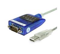 GearMo USB 2.0 Adaptador de serie RS-232 16 pulgadas con indicadores LED