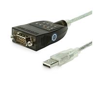 GearMo USB RS-232 Serial adaptador con indicadores LED Windows 10, 8, 7, Vista, XP, 2000 apoyo