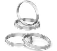 GEARMONSTER Anillos de centrado para llantas de aluminio, 74,1 x 72,6 mm, 4 piezas, anillos centradores, anillos centradores, anillos de aluminio anodizado para BMW