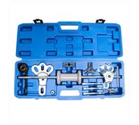 GEARMONSTER Juego de 18 extractores de bujes de rueda, extractor de rodamientos de ruedas, con martillo deslizante para cubos de rueda de coche, ejes, juntas de aceite, casquillos