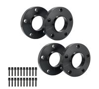 GEARMONSTER Juego de 4 ampliaciones de vía de 15 mm y 20 mm con discos espaciadores LK: 5x120 mm NLB: 72,6 mm Ampliaciones de vía con 20 tuercas de rueda M12x1,5 mm 40/45 mm para BMW 3er