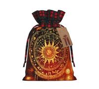 Gears Clock Bronze Century 1 bolsa de material duradero de 8.3 x 11.8 pulgadas con cordón para regalo elegante de Halloween