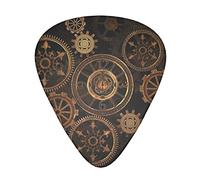 Gears Clock Bronze Century Advanced púa de guitarra 12 piezas Tres grosores para bajo, guitarra eléctrica, funda para guitarra acústica