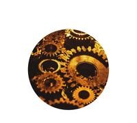 Gears Clock Bronze Century Printing - Ambientadores para coche, 10 unidades, para hojas colgantes perfumadas para baño, con cuerda