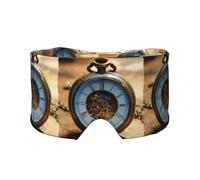 Gears Clock - Orejeras para dormir con estampado de bronce siglo, bloqueo para el hogar, oficina, camping, avión, viajes, siesta