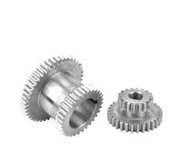 gears, Engranaje de transmisión eje principal metal doble for X2/G8689/JMD-1L/CX605/Little Milling 9/CMD300,For machine tools
