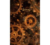 Gears of Light: A Magical Journal: A Steampunk-Inspired Writing Notebook with Glowing Gears, Glitter Accents & Enchanting Detail
