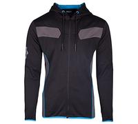 Gears Of War - Blue Omen Tech Men's Hoodie Black-L