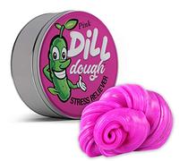 Gears Out Masilla de eneldo rosa para aliviar el estrés, que brilla en la oscuridad, divertida, para adultos, masilla terapéutica para mujeres, alivio del estrés, extraño