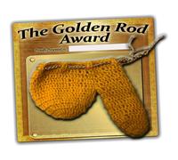 Gears Out The Golden Rod Award - Funny Personalized Gift for Men