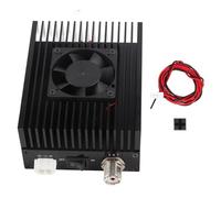 Gearwell Amplificador RF, Amplificador de Potencia UHF 80W 400-470MHz con indicador LED, Amplificador de Radio DMR Digital, Amplificador de Potencia UHF RF para Radio Dos vías