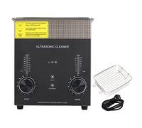 Gearwell Cleaner ultrasónico, máquina de Limpieza de Doble Modo 2L 40 kHz, Lavadora ultrasónica de Acero Inoxidable para Joyas, Tanque de Limpieza ultrasónico de Vidrio