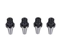 Gearwell Collet Chuck, 4PCS Tolder Sporter Conjunto para el cortador de fresado, la herramienta Turning Boring Cat40 ER25 2.76in, 5.447inx2.5in, portador de herramientas de