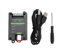 Gearwell Convertidor USB, adaptador USB a RS232 RS485 con chip FT232RNL e indicador 3 LED, convertidor serie aislado grado industrial para OS X Linux Android