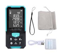 Gearwell Digital Measurement Tool, Distance Meter, Electronic Range Finder, 0.05-120M Measuring Device, 2.4 Inch LCD Screen, Portable Multifunctional Meter