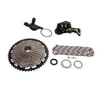 Gearwell Grupo de Bicicleta de montaña Palanca de Cambio de 12 velocidades Desviador Trasero Rango 11T-50T Tren motriz de Cambios múltiples Grupo de Ciclismo Palanca de Cambios Desviador