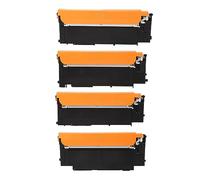 Gearwell Juego de cartuchos de tóner, cartuchos de repuesto CLT K407S, 4 cartuchos de tóner CLT C407S Y407S M407S compatibles con CLP 325 320 326