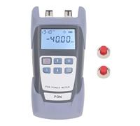 Gearwell Meder de alimentación, probador óptico PON con verificador de fibra, bolígrafo de luz roja para inspección de cables, medidor de alimentación de fibra óptica con pantalla