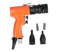 Gearwell Pistola para tuercas remachadoras de aire, herramienta remachadora neumática, pistola con tapa autoblocante M8 M10, 400 rpm KV-7804E, herramienta de sujeción neumática