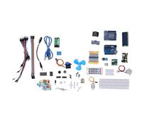 Gearwell Project Starter Kit, kit de programación R3, conjunto de componentes electrónicos con tutorial, paquete de módulo de placa de pruebas, para aprendizaje de circuitos de