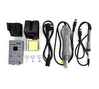 Gearwell ReWork Station, 8878d 2-en-1 pistola de aire caliente SMD y plancha de soldadura para PCB y reparación de teléfonos, SMD REWORK STATION para mantenimiento electrónico