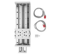 Gearwell Slide lineal, guía de riel lineal 300 mm con 1605 tornillo de bolas e interruptor de límite, etapa lineal CNC para motor NEMA23