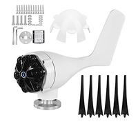 Gearwell Wind Generator, turbina eólica de 6 cuchillas de 100W con suministro de energía de alta eficiencia para hogares de uso industrial (48V)