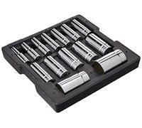 Gearwrench 80732 1/2-inch unidad Sae de profundidad 12 punto socket set, 14 piezas